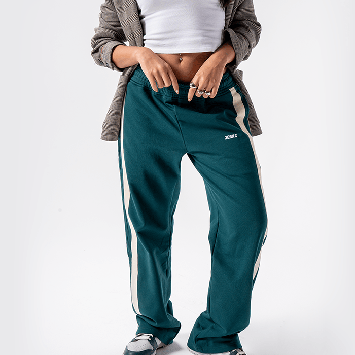 Women Green Sweatpants