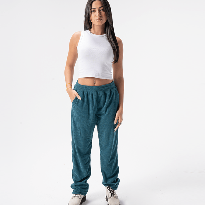 Women Teal Pants