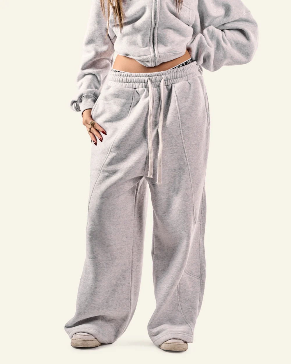 MEWZ GREY SWEATPANTS