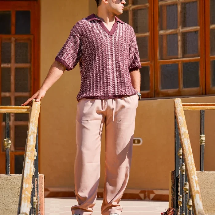 Men Pink Formal