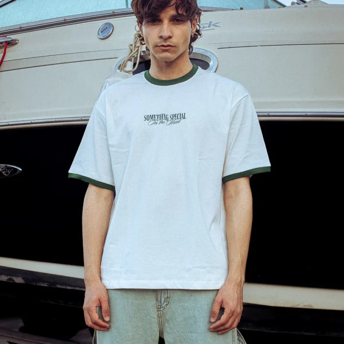 RINGER T-SHIRT WHITE