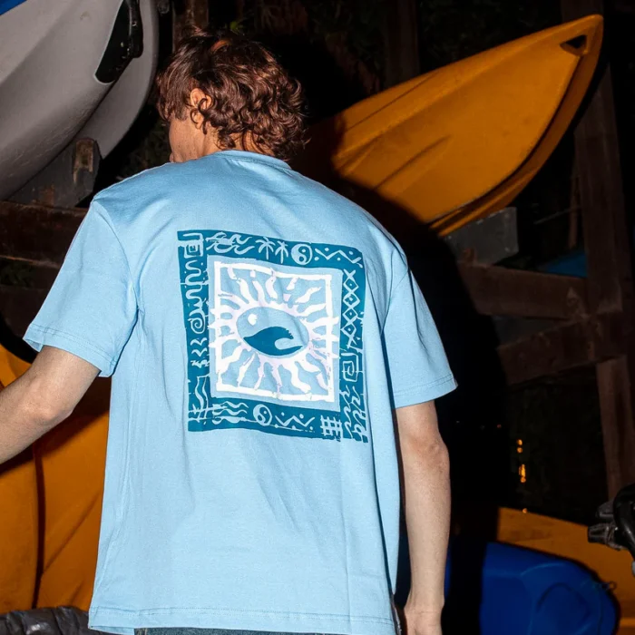 SKY WAVE BABY BLUE TEE