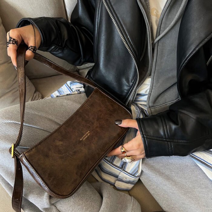 TOKEN BAG WOOD BROWN