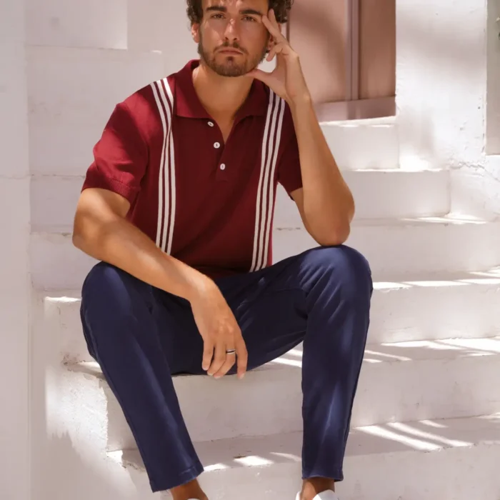Woven Polo-Shirt for Men