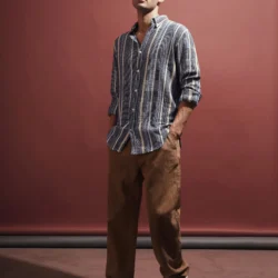 Striped Linen Summer Staple Shirt