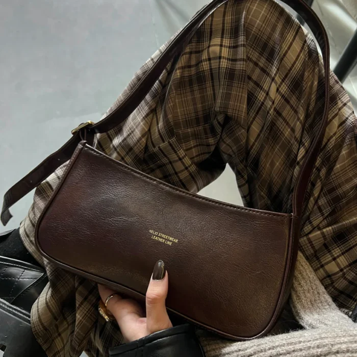 TOKEN BAG WOOD BROWN