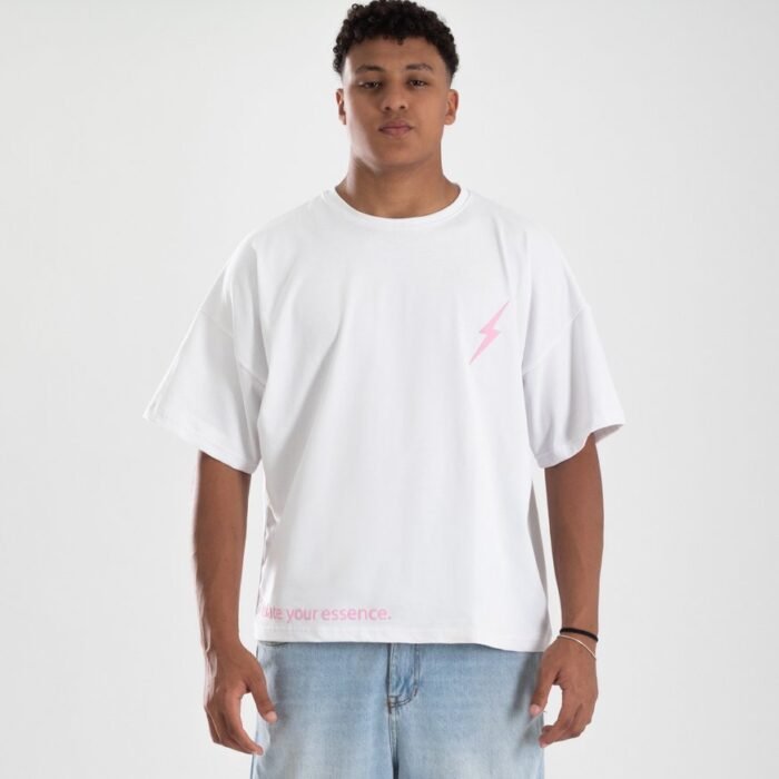 White Buff Tee