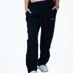 black pixels rope pants