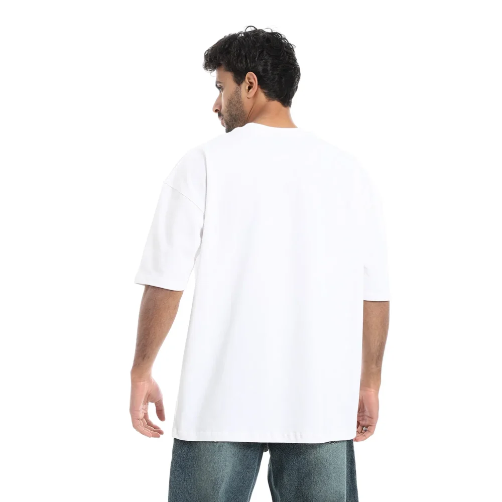 مزاجي قديم Printed T-Shirt - Image 4