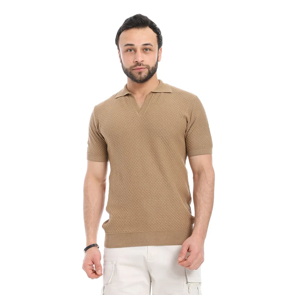 Classic Men’s Regular Fit Collar T-Shirt - Image 3