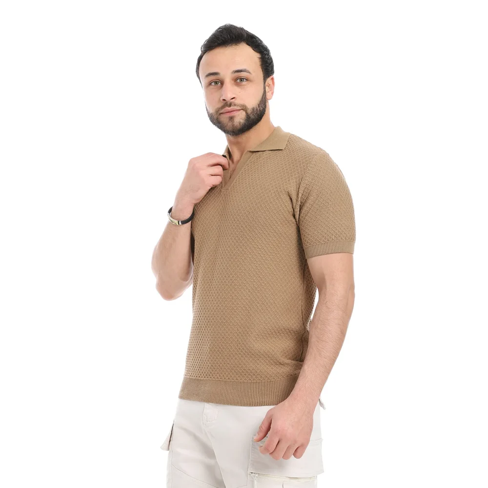 Classic Men’s Regular Fit Collar T-Shirt - Image 4