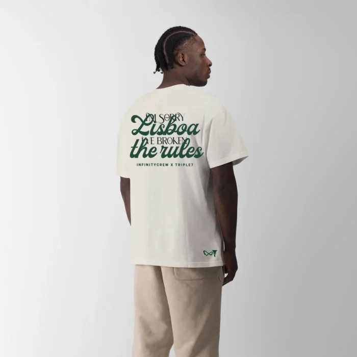 I'm Sorry Lisboa White T-shirt