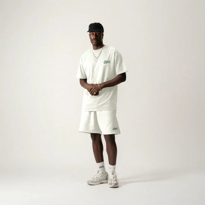 I'm Sorry Lisboa White Short