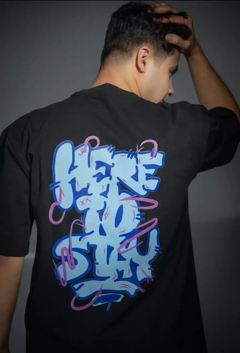 Black Here to Stay T-Shirt