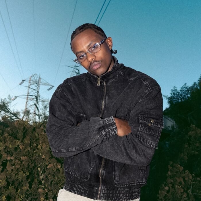 HSW DENIM JACKET BLACK