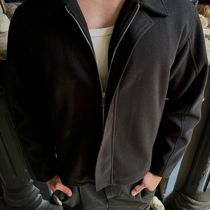 ARVN WOOL JACKET - BLACK