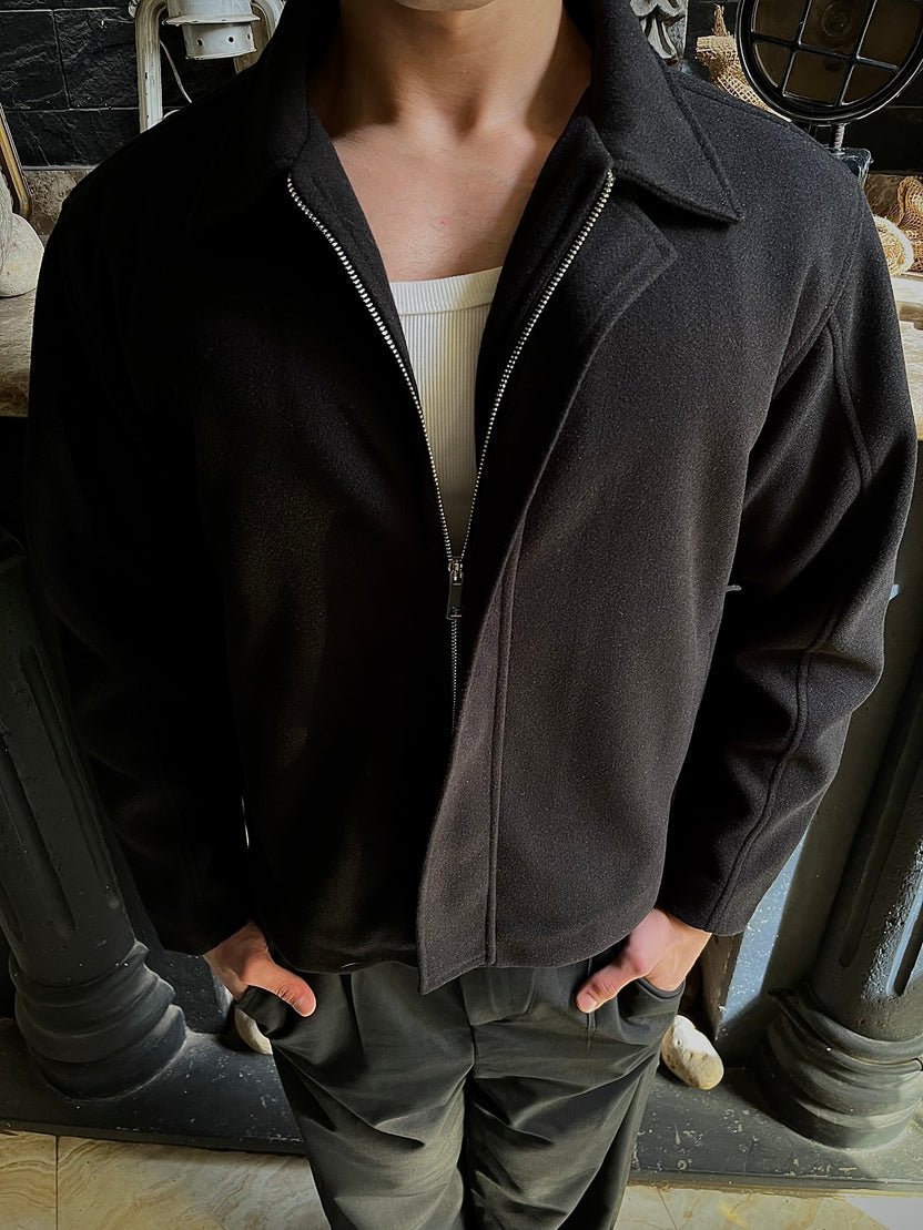 ARVN WOOL JACKET - BLACK