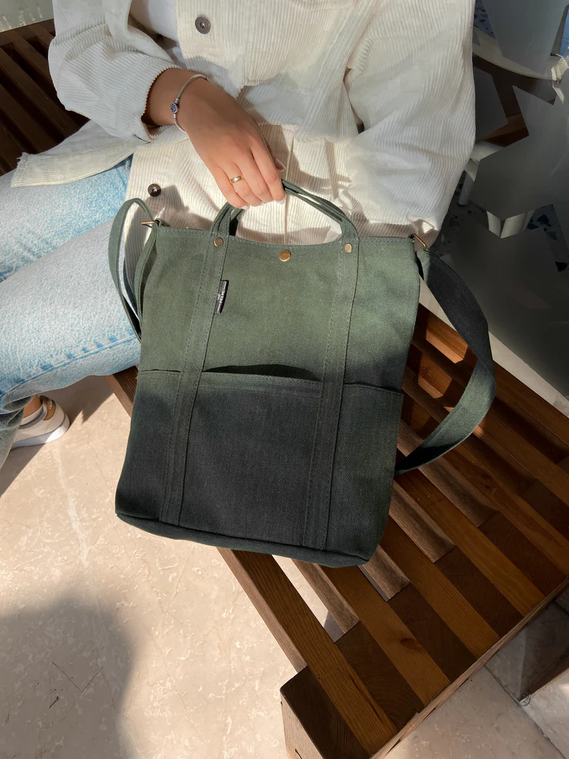 HELIO CROSS BAG GREEN - Image 2