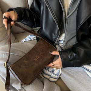 TOKEN BAG WOOD BROWN