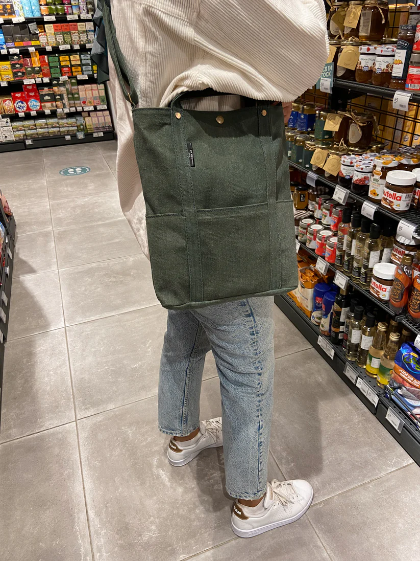 HELIO CROSS BAG GREEN
