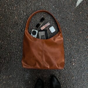 HELIO HOBO BAG CARAMEL BROWN