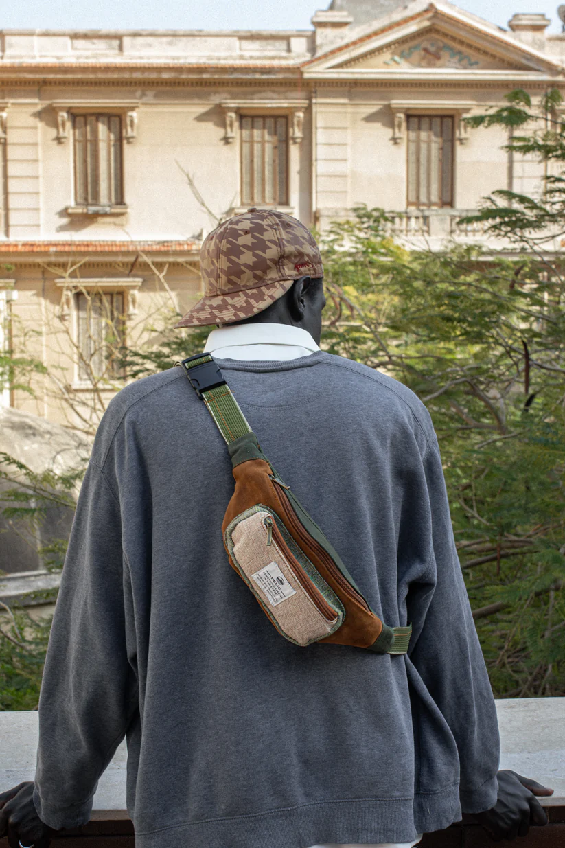 HELIO HIPPIE FANNY PACK OLIVE - Image 2