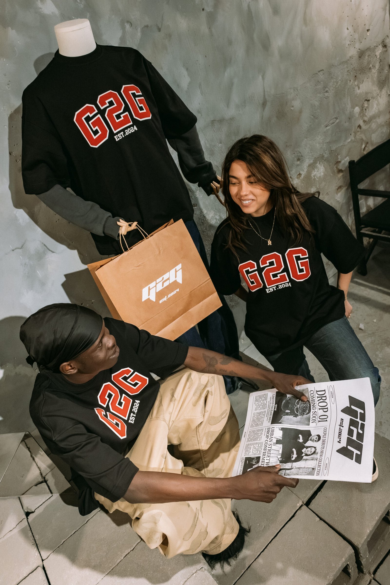 G2G Black Tee - Image 3