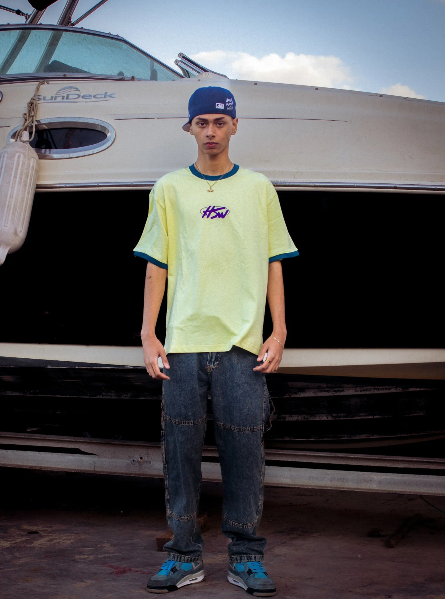 RINGER T-SHIRT YELLOW - Image 4