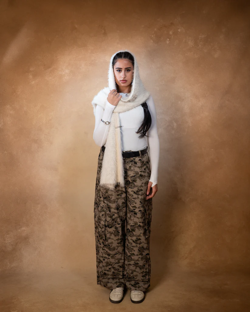 CARGO PANTS-DIGI CAMO (BEIGE) - Image 3