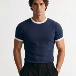 Ringer Shirt Blue