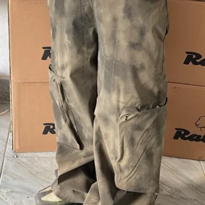 Dirty cargo pants