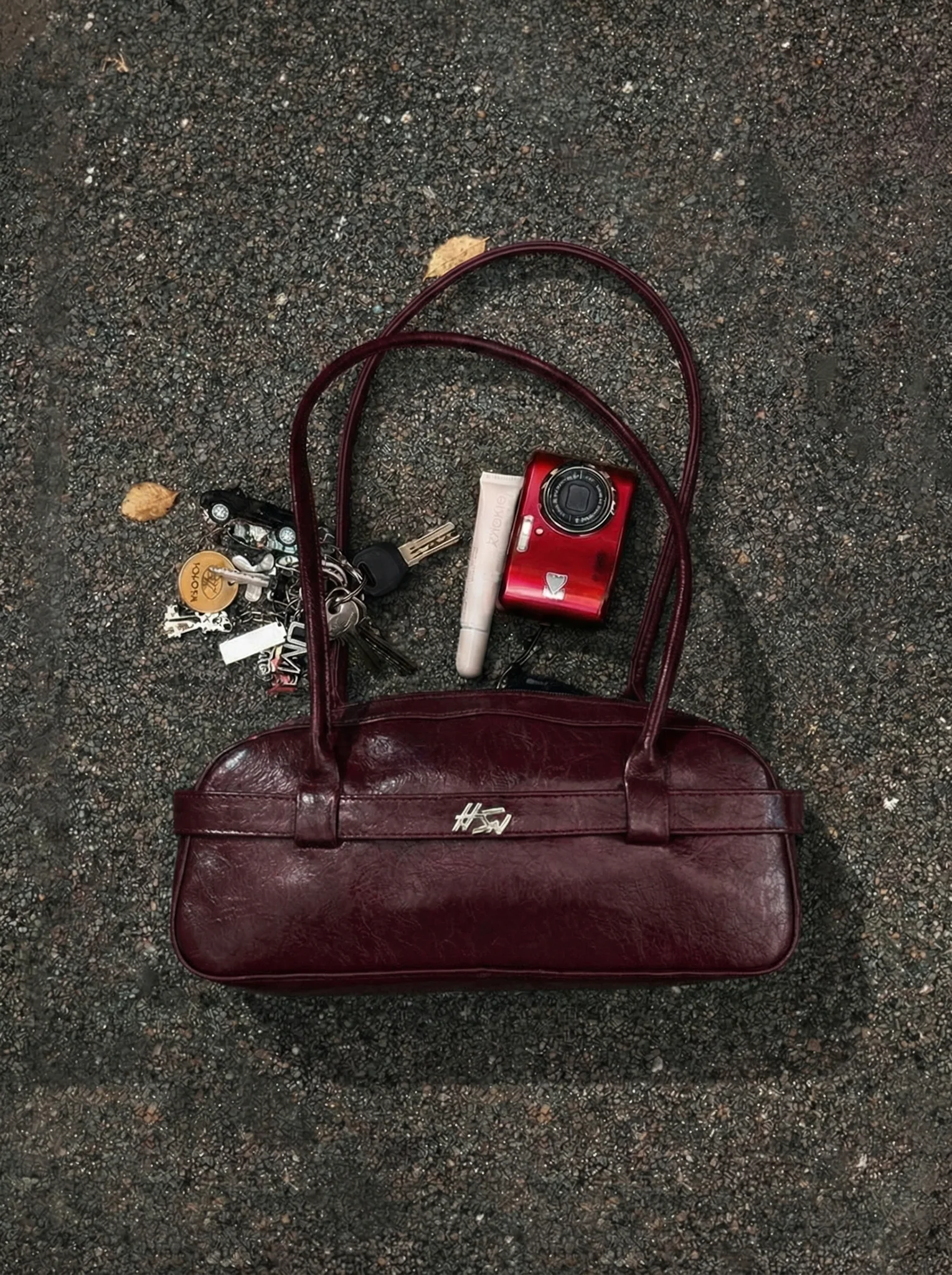RADIOSET BAG BURGUNDY