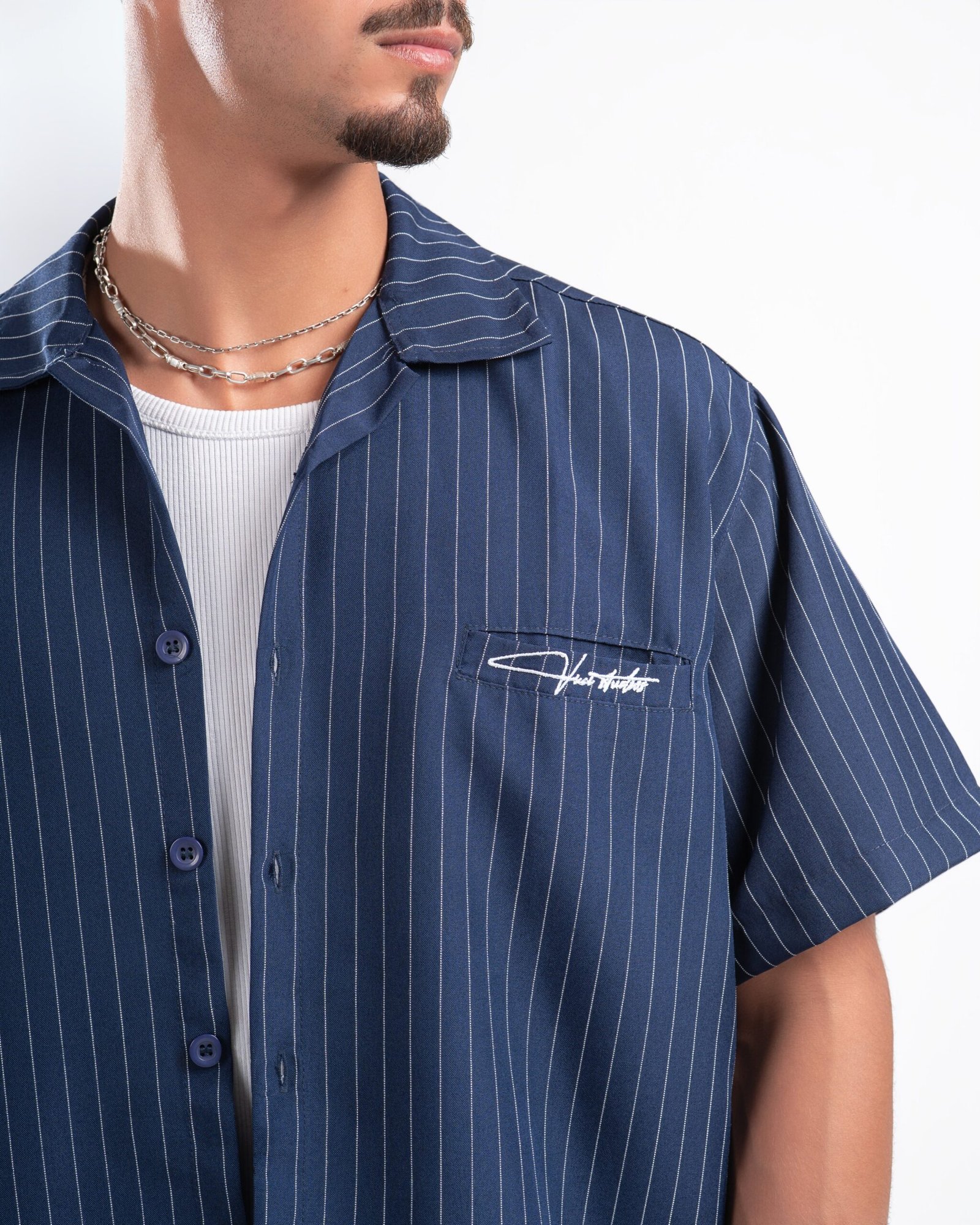 striped boxy suit - Image 4