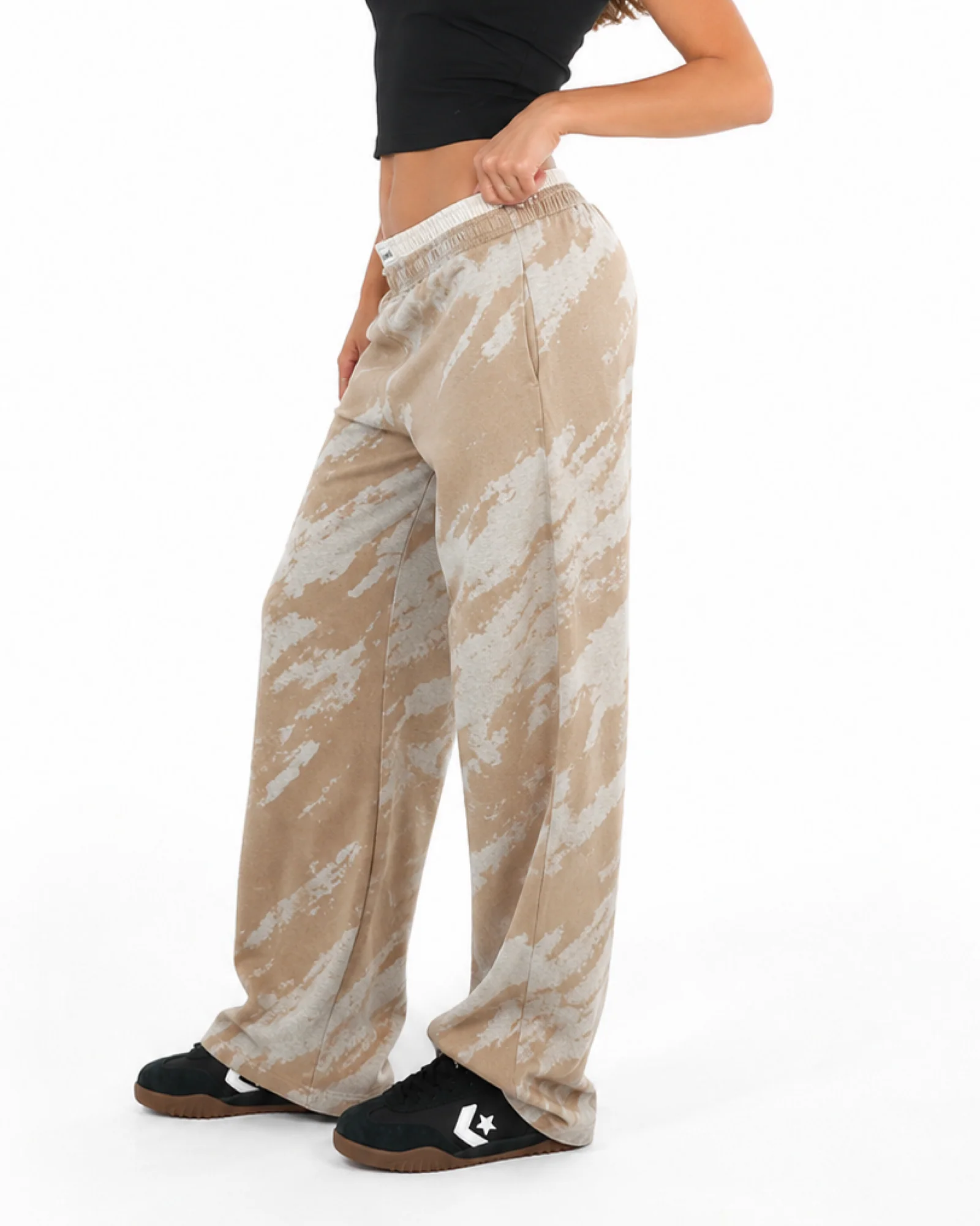 Desert hazelnut boxer sweatpants - Image 3