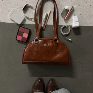 BOWLER BAG BABY CARAMEL