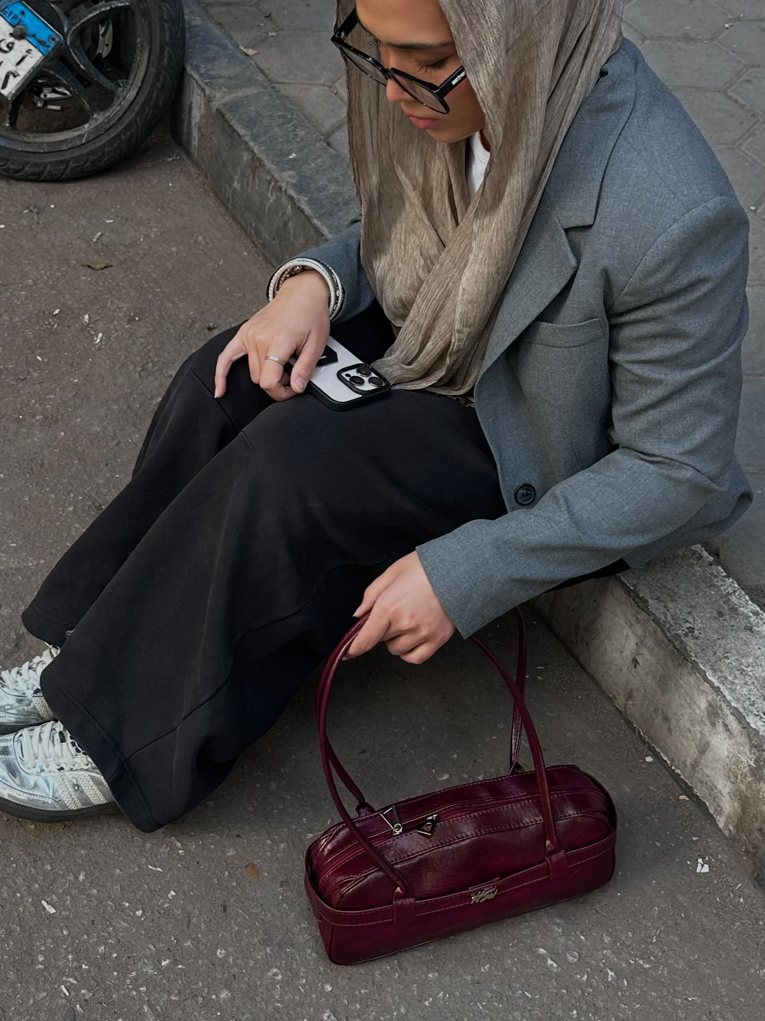 RADIOSET BAG BURGUNDY - Image 2